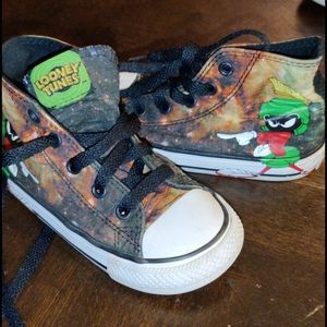 Looney Tunes Marvin the Martian Converse hi tops